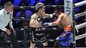 Naoya Inoue noquea a Nonito Donaire durante su combate de revancha.