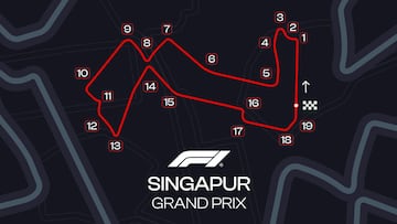 F1 GP Singapur 2023: TV, horas y dónde ver la carrera de Marina Bay en directo online