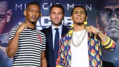 Daniel Jacobs y Luis Arias pelean este s&aacute;bado en Nueva York.