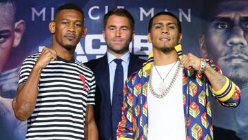 Daniel Jacobs y Luis Arias pelean este sábado en Nueva York.