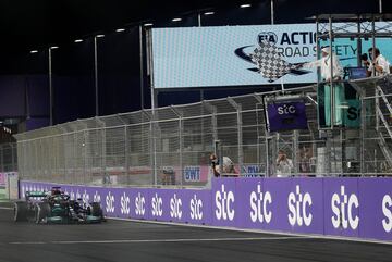 Las mejores imágenes de la carrera en Arabia Saudí
