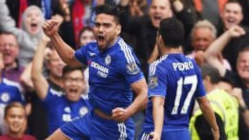 Gol de Falcao, nominado al mejor de agosto en Chelsea