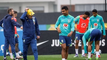 Alineación posible de Brasil ante Chile en las Eliminatorias Sudamericanas