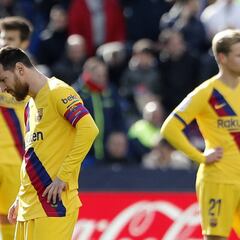 Barcelona's half-time team talk suggests worrying signs