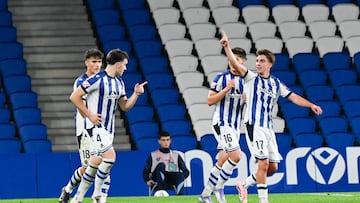 La Real Sociedad B está invicta en Anoeta.