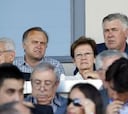 Ancelotti, Morata y Pepe fueron a ver al filial en el estadio