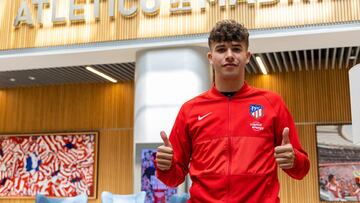 Aitor Gismera, del Juvenil del Atlético de Madrid