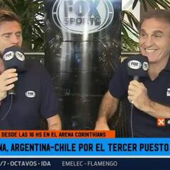 "¿Viste que cuando los benefician, los brasileños no dicen nada?"