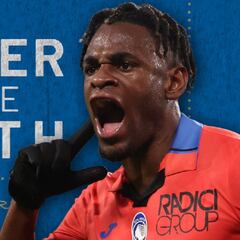 Duván Zapata, mejor jugador de Atalanta en noviembre