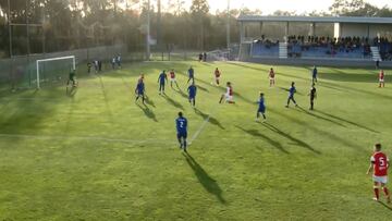 El acrobático gol en el Sporting Braga B de ex juvenil de la U