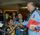 Del Bosque: "No quiero romper el vínculo entre los porteros"
