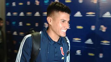 La alegre salida de Caroca tras su partidazo ante Everton