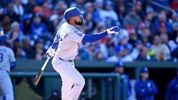 La novena de Los Ángeles necesitó de tres carreras producidas por el dominicano para acabar con la racha de derrotas.