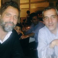 Quique y Robert planificaron en Londres a la espera de N'Koulou