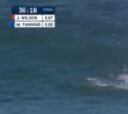 Un tiburón ataca al surfista Mick Fanning en Sudáfrica
