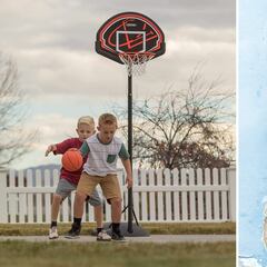Equipa tu jardín con estas canastas de baloncesto ajustables en altura e ideales para los más pequeños