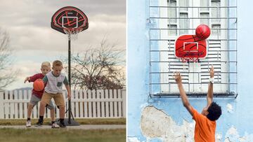 Equipa tu jardín con estas canastas de baloncesto ajustables en altura e ideales para los más pequeños