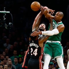 What is the All-time record for team threes in a playoff game?