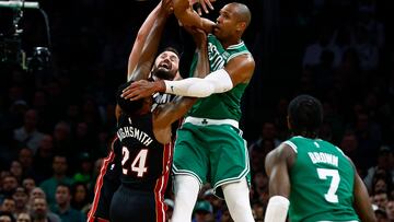 The Miami Heat take on the top seeded Boston Celtics in Game 2 from TD Garden, and are going to have to come up with something special without Jimmy Butler.