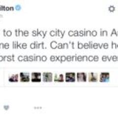 Hamilton, lío en el casino: "Me trataron como basura"