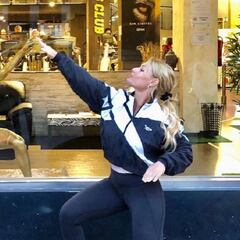 Lydia Valentín se machaca en el gimnasio de Fernando Torres y le manda un mensaje