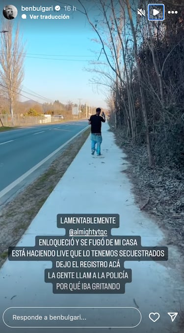 “Estamos en Chile, una gente que me trajo para acá me tiene secuestrado; un policía me está persiguiendo”