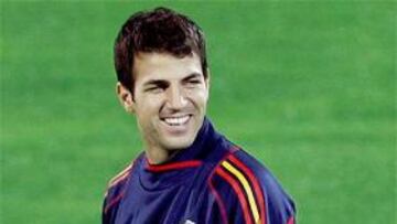 Cesc y Albiol entrenaron al mismo ritmo que el resto