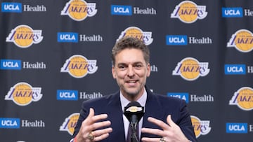 Pau Gasol: “No se si aguantarán las piernas hoy...”