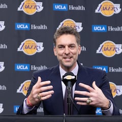 Pau Gasol: “No se si aguantarán las piernas hoy...”