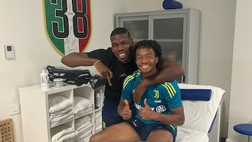 Juventus confía en tener a Cuadrado y Pogba después de navidad