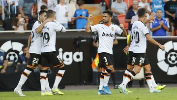 05/10/19 PARTIDO PRIMERA DIVISION
VALENCIA CF - ALAVES
GOL 1-0 MAXI GOMEZ ALEGRIA