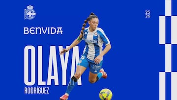 El Depor repesca en Valdebebas: Olaya Enrique firma hasta 2028