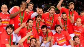 Oro en el Europeo masculino de Lituania.