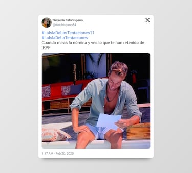 Los mejores memes de ‘La isla de las tentaciones’