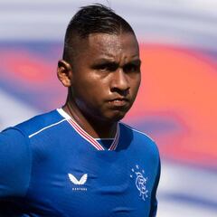 Alfredo Morelos, cuestionado por Gerrard y con futuro incierto