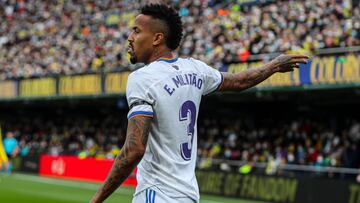 Eder Militao, defensa central del Real Madrid.