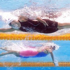 Mireia recupera su nivel y sigue a Ledecky a la final del 1.500