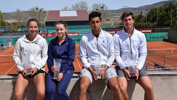 Carlos L¨®pez y Diana Parry, campeones del ITF JC Ferrero