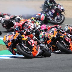 Bagnaia deja atrás sus dos ceros con la victoria en Jerez