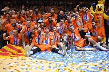 El Valencia Basket campeón de la Eurocup.