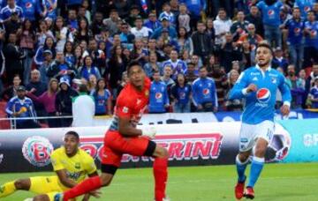 Kouffaty demuestra calidad: debuta con gol en Millonarios