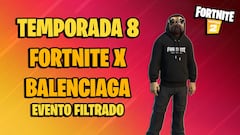 Fortnite x Balenciaga: todos los detalles del nuevo evento filtrado
