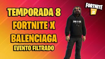 Fortnite x Balenciaga: todos los detalles del nuevo evento filtrado