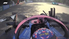 Así ha sido el accidente de Franco Colapinto en su vuelta a la F1: la radio es demoledora