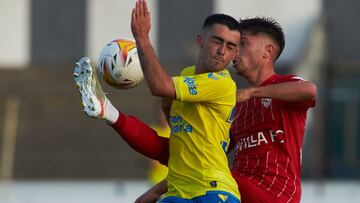José Ángel, ante Las Palmas.