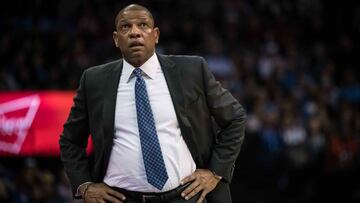 Doc Rivers, en un partido con los Clippers