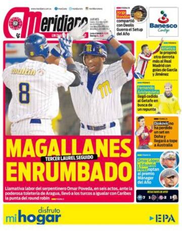 Portadas de la prensa deportiva