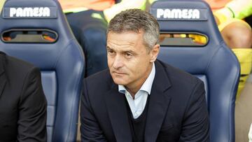 Fran Escrib&aacute;, entrenador del Villarreal