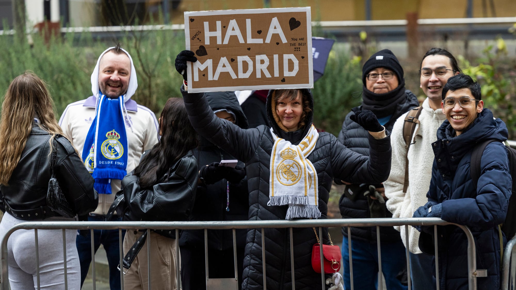 El Real Madrid ya est en Manchester