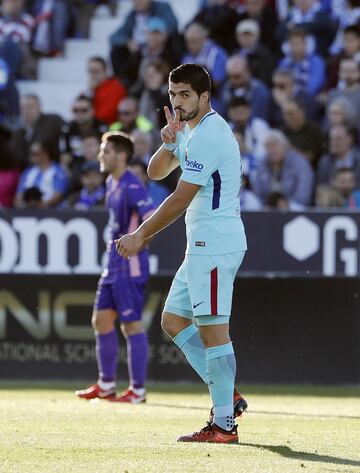 Leganés 0-3 Barcelona | Un Barça sin brillo tumbó al Leganés con un doblete del uruguayo, otro tanto de Paulinho y gracias a las grandes paradas de Ter Stegen.